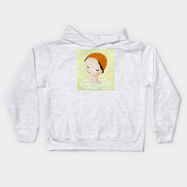 baby water Kids Hoodie by brandylarsen